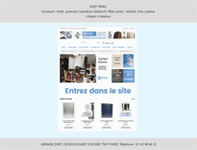 Tablet Screenshot of emetparis.com